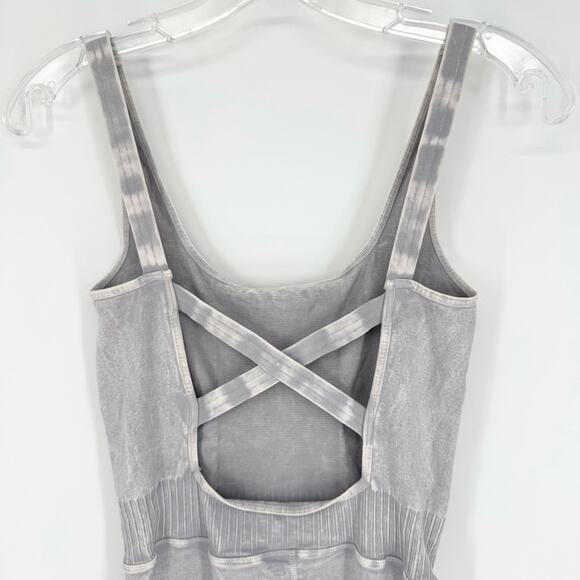 FP Movement Free People Good Karma Onesie Jumpsuit In Ice Grey XS/S Athleisure - Picture 13 of 14